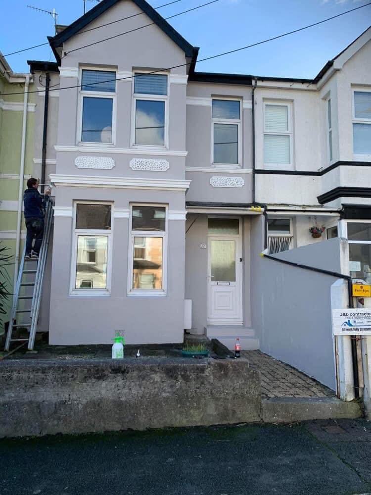 Completed roof replacement project in Falmouth