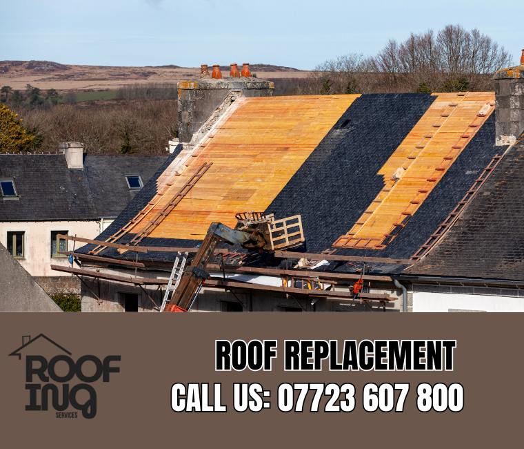 Complete roof replacement in Falmouth